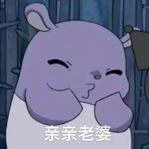 亲亲老婆奇幻魔法melody表情包