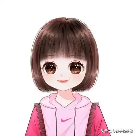 换一换你的头像吧适合女生短发的卡通头像性感又可爱