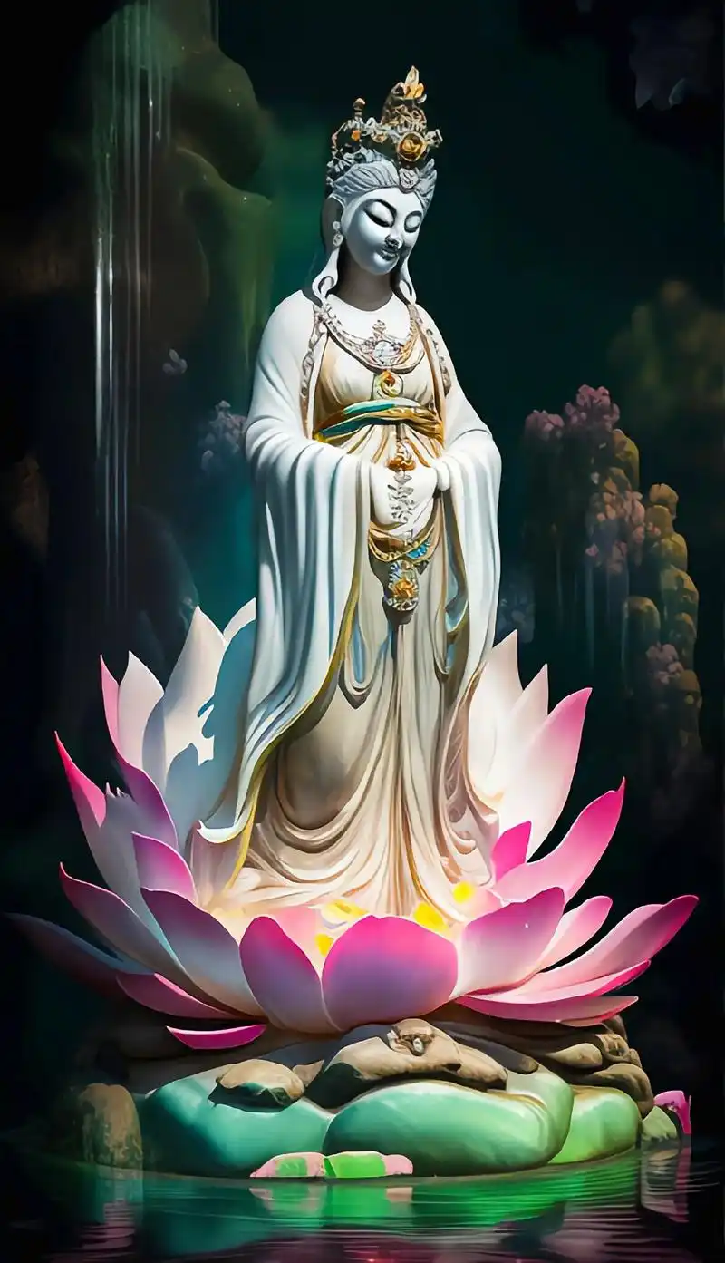 观音菩萨,佛光普照,见佛得福,我佛慈悲. #见者好 - 抖音