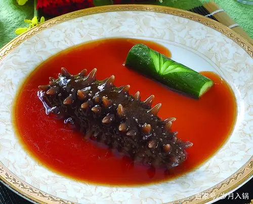 美食图片欣赏——养生大菜鲍汁扣辽参