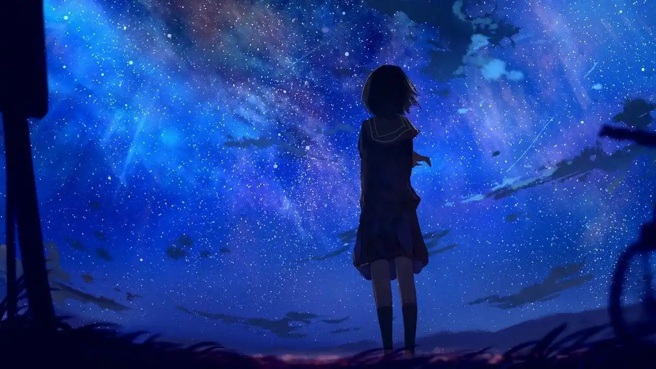 超级好看的星空电脑壁纸