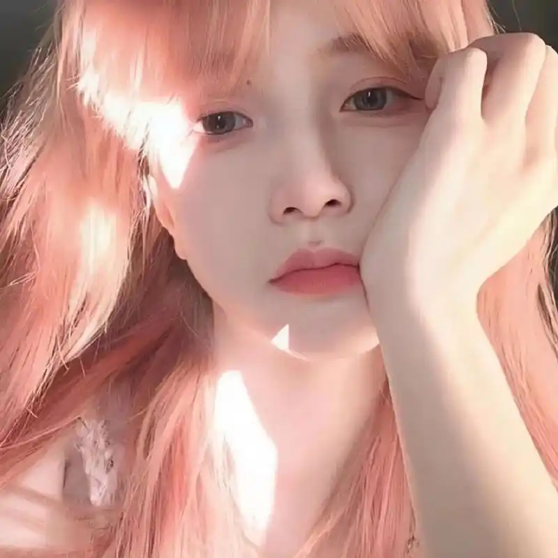 粉色系温柔女生头像 超级温柔的女生头像来啦 粉色系好看高级感 图片