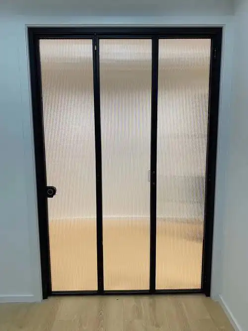 折叠门长虹玻璃门定制