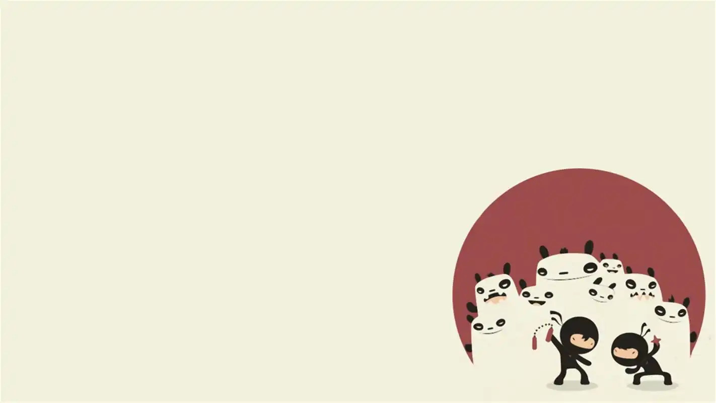 简约的手绘卡通可爱个性图片桌面壁纸高清下载