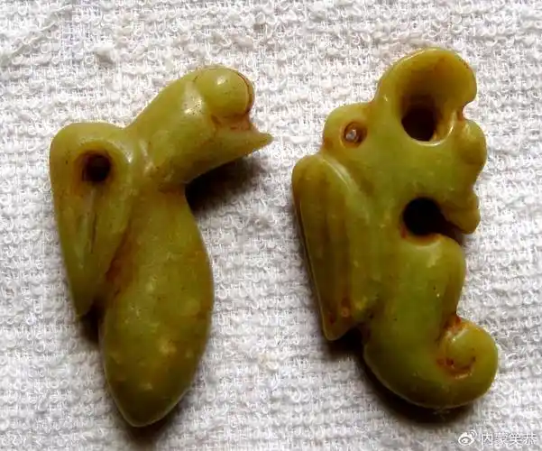 民藏极品(128红山文化玉器  脚掌)