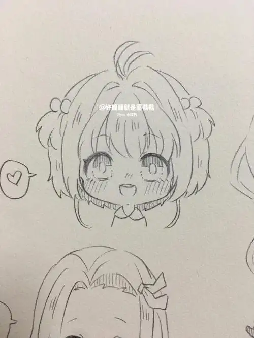 用自己的画风画动漫人物