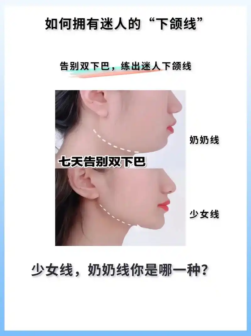 如何拥有清晰下颌线.紧致清晰下颌线,让双下巴消失,颈部拉伸瑜 - 抖音