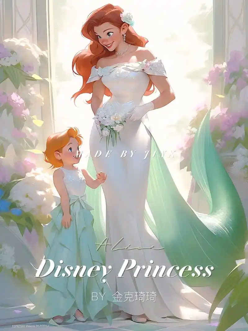 disney | 美人鱼公主.母亲的腿上好似绑着一条无形的链 - 抖音