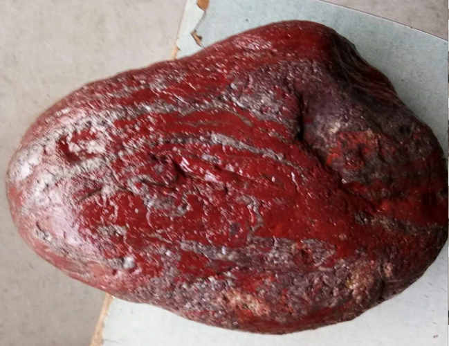 精品鉴赏鸡血石原石