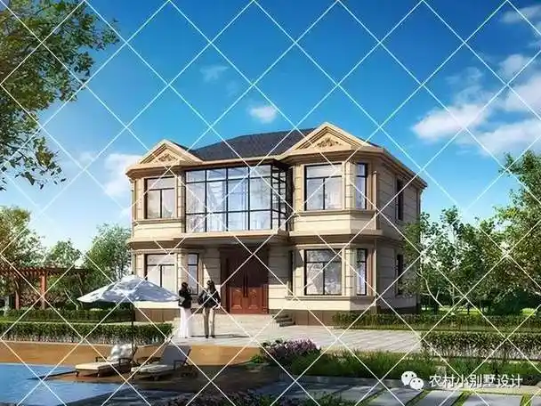 20套带八角窗设计的农村自建房别墅不仅造型好看采光也极佳