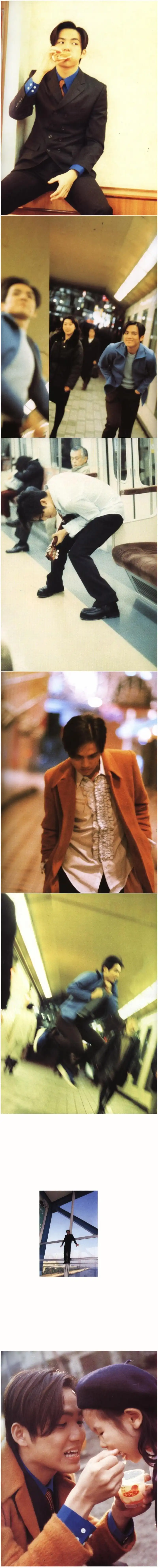 钟汉良 小哇年轻时候的写真