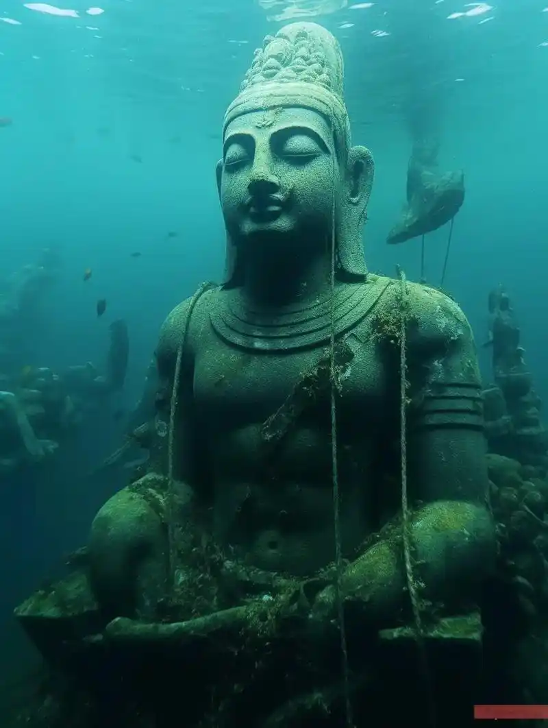 盗墓笔记海底迷宫西沙海底墓.解锁惊世绘画!ai绘画与盗墓笔记 - 抖音