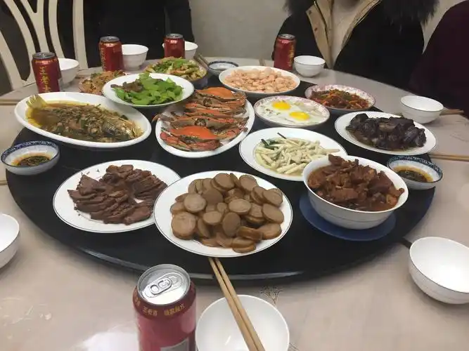 一桌美味的年夜饭做好了