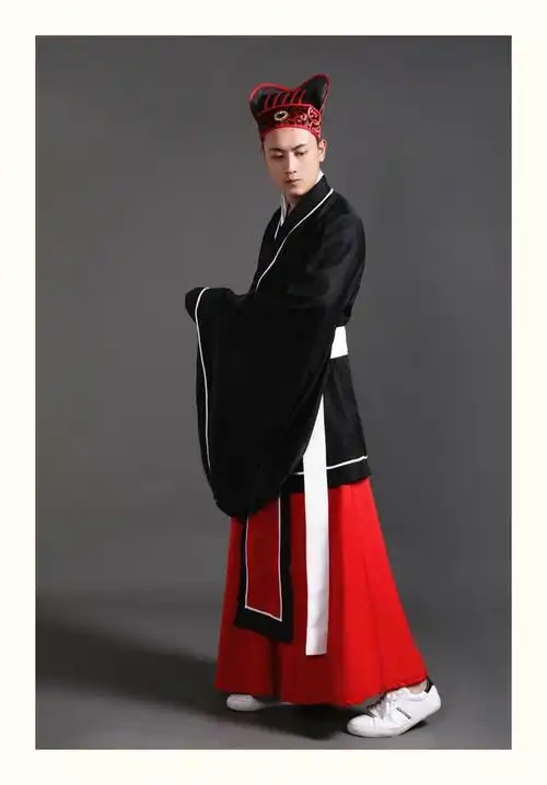 俞兆林古装汉服男玄端礼服礼汉服曲裾汉宫服饰汉朝汉代祭祀大典服装