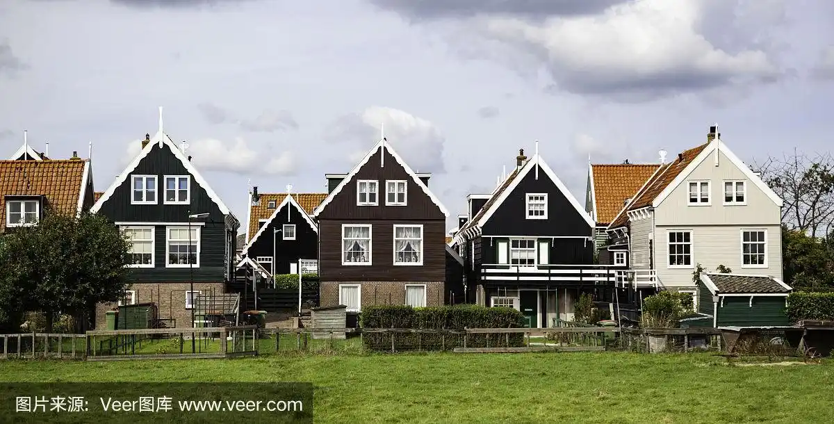古老的荷兰的房子
