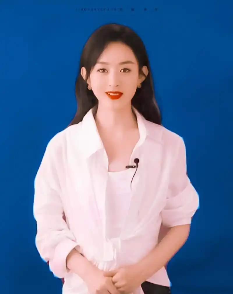 赵丽颖微信号壁纸第74期你本就是天上绝色属于璀璨星河