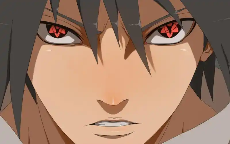 精选火影忍者万花筒写轮眼佐助高清桌面壁纸下载