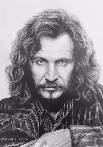 一组超酷的《哈利·波特》人物素描肖像