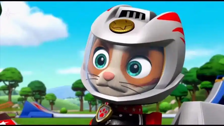 汪汪队立大功:阿奇对小猫咪过敏,靠近小猫咪就大喷嚏