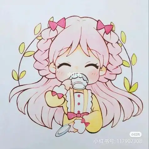 q版人物简笔画 q版人物简笔画女孩