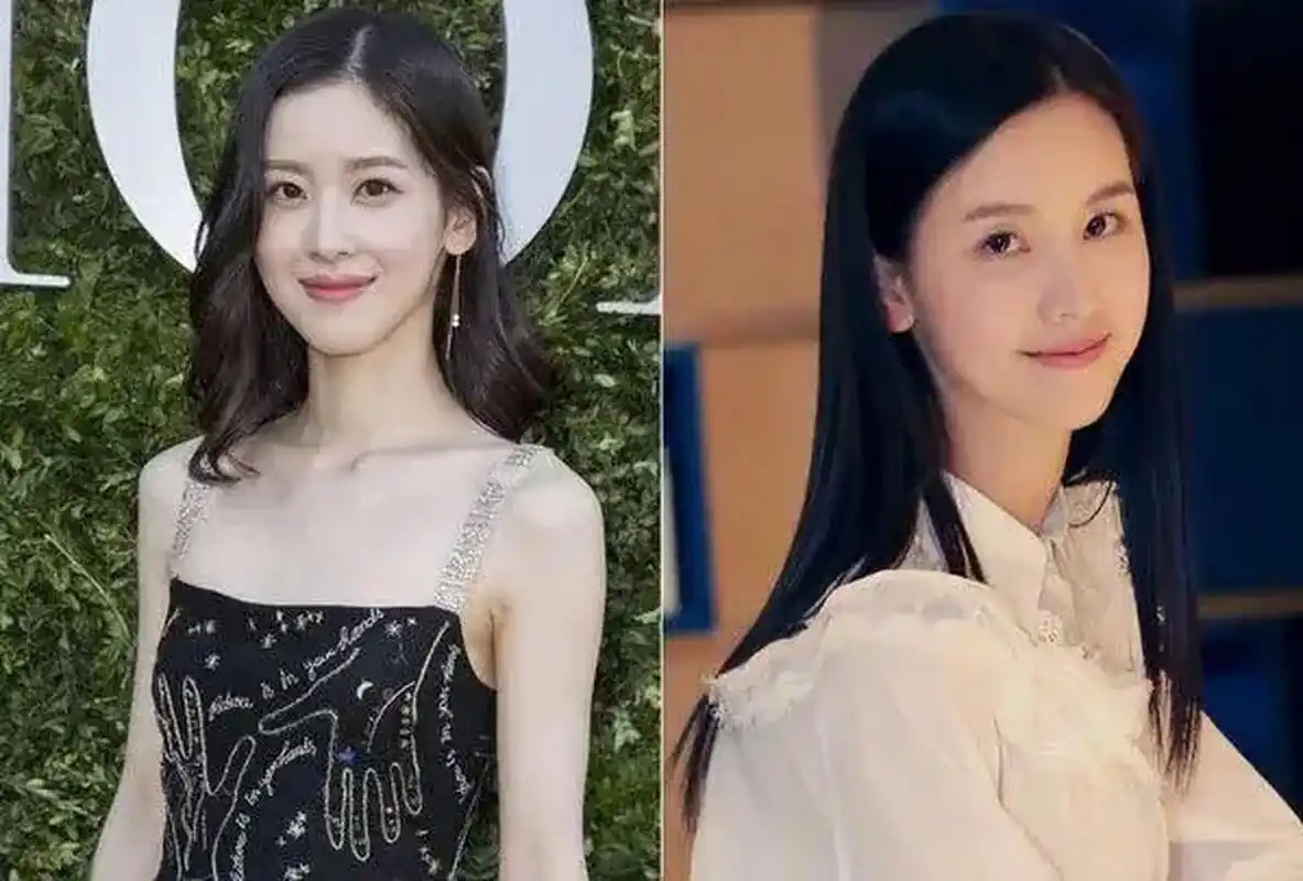章泽天与陈都灵长相相似,气质相近,都是校花,命运却大不同!