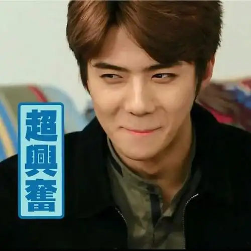 exo表情,表情《你看起来很好吃》——吴世勋表情包