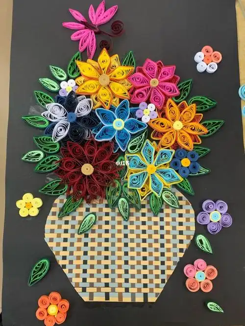 幼师衍纸手工作品