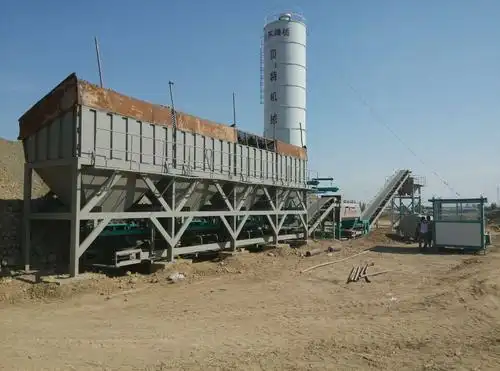 卧式水泥仓水稳土拌和站厂家直销