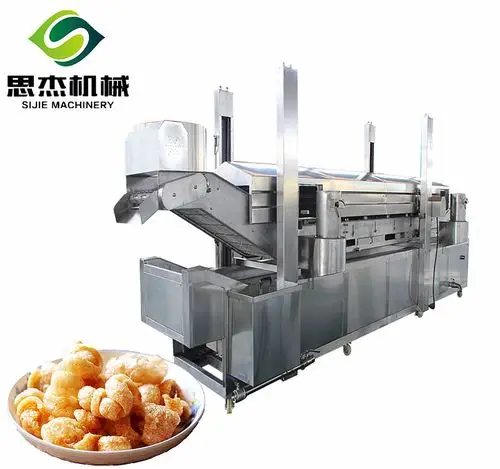 大型全自动豆腐串油炸机 商用成套豆制品豆干豆皮油炸流水线