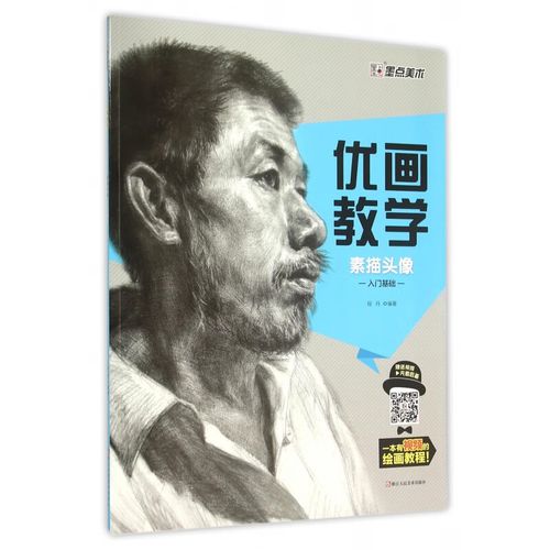 素描头像(入门基础)/优画教学编者:段丹浙江人美