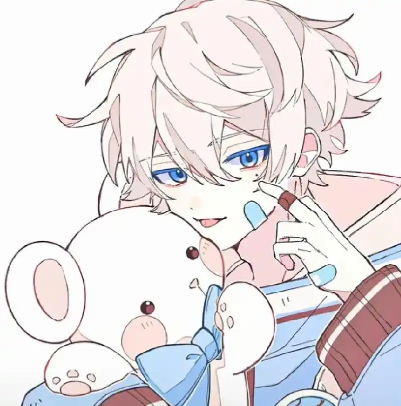 好看的动漫头像 #帅气男生头像