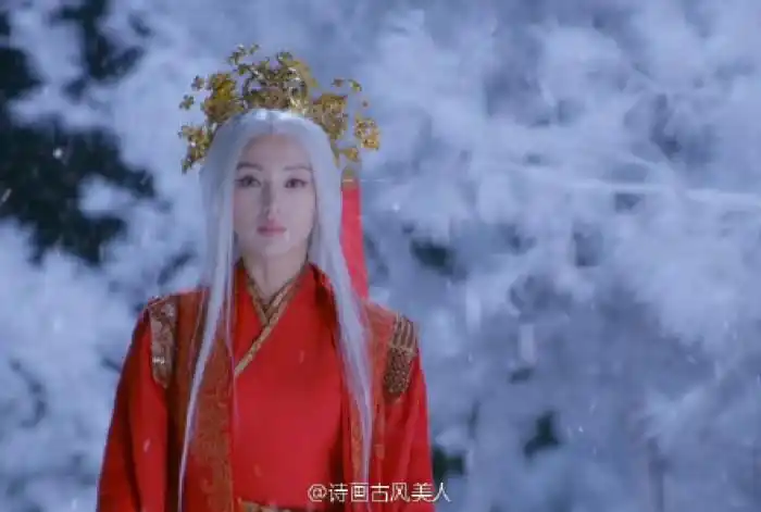 董璇《神雕侠侣》【林朝英】红衣潋滟,惊艳绝尘.by诗画古风美人