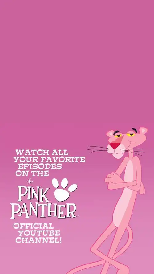 可爱的粉红顽皮豹,高清图片,手机壁纸