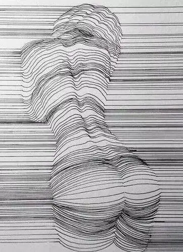 艺术神奇到没有边界,用线条起伏表现出人体美!