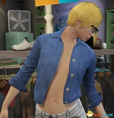 侠盗猎车5gta5pc版线上模式女性角色去内衣方法教程