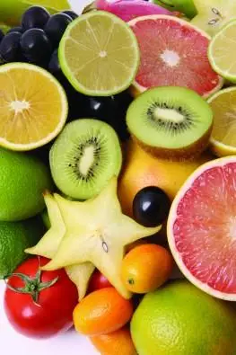 切开的水果图片