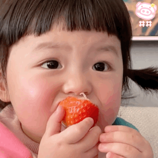 萌娃丸子妹表情包动图可爱的表情包