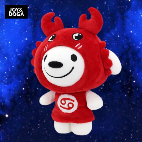 joy&doga毛绒玩具吉祥物小狗joy公仔玩偶十二星座系列-巨蟹座