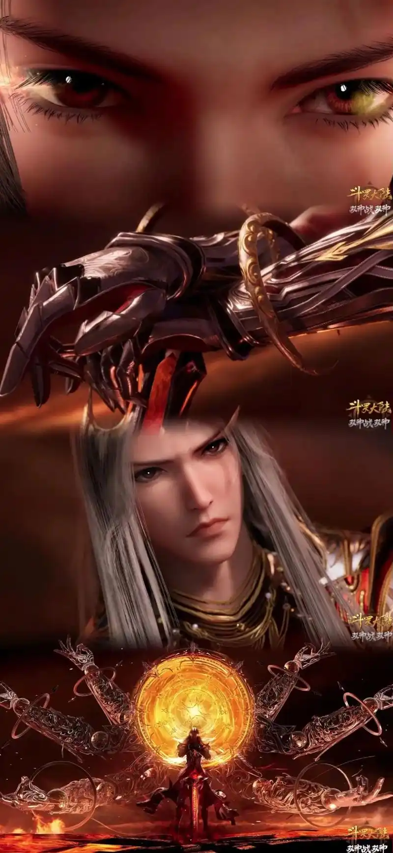 白发太爱了!#斗罗大陆双神之战 #修罗神 #唐三 - 抖音