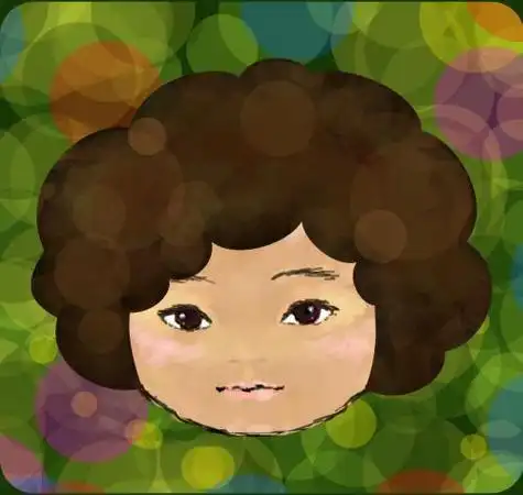 妈妈头像简笔画彩色