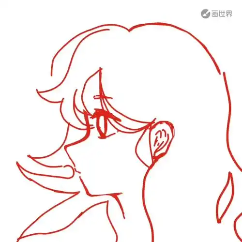 [动画练习]一一一个初二垃圾学生的头发飘动练习_哔哩哔哩 (゜-゜)つ