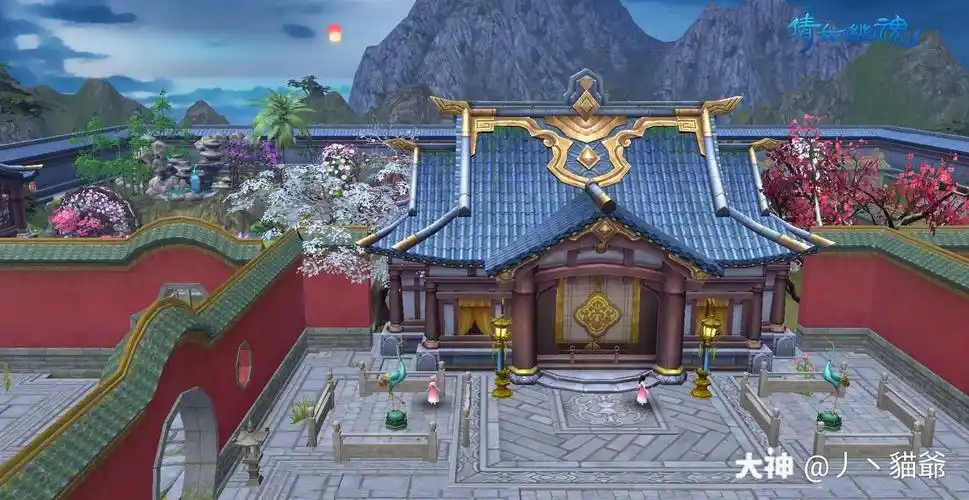 这红墙绿瓦最是好看.正经的古风二进院落了解一下