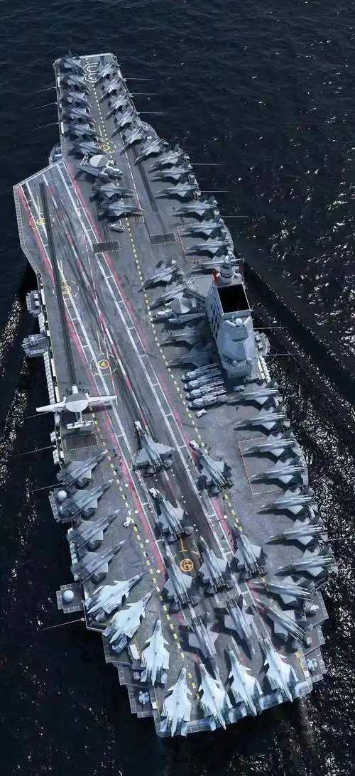 中美隐身舰载机比拼!歼-35暴兵改变力量对比,2030年追平差距?_航母_战