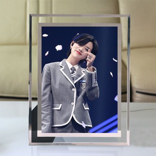 青春有你2许佳琪刘雨昕虞书欣赵小棠喻言陆柯燃水晶相框同款周边