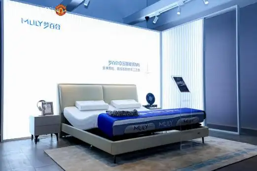 梦百合0压智能床m8,m9则是全新升级的组合式智能床,m8,m9四款软床外观
