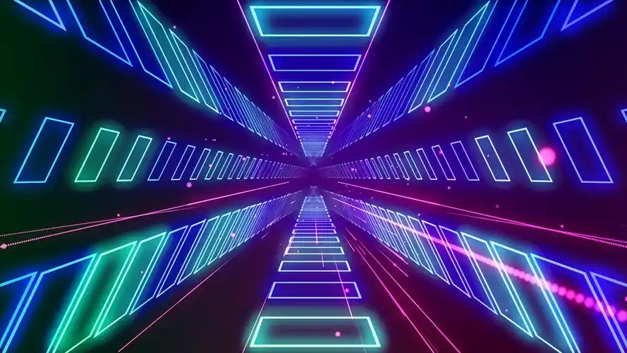 4k舞蹈时尚走秀爵士演出舞台led背景爵士舞年会背景