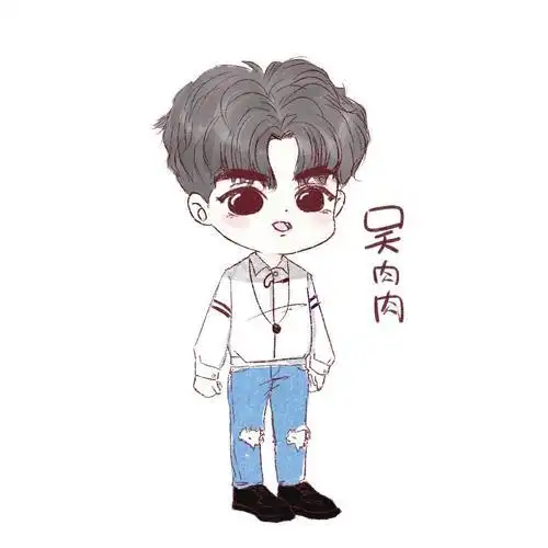 吴亦凡q版萌图头像