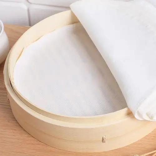 长方形大纯棉蒸笼布大笼布蒸布纱布不粘笼屉布包子馒头包邮