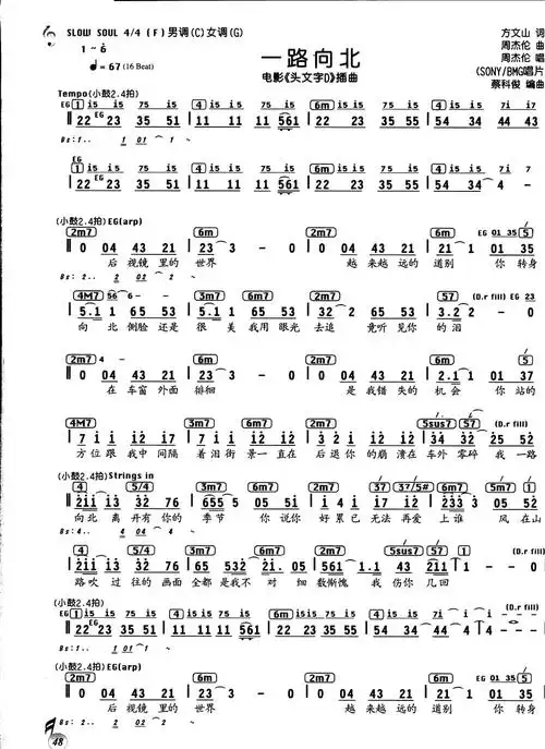 一路向北电影头文字d主题曲