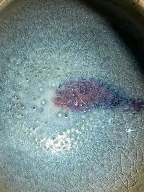 元-钧窑天青釉泡泡盏